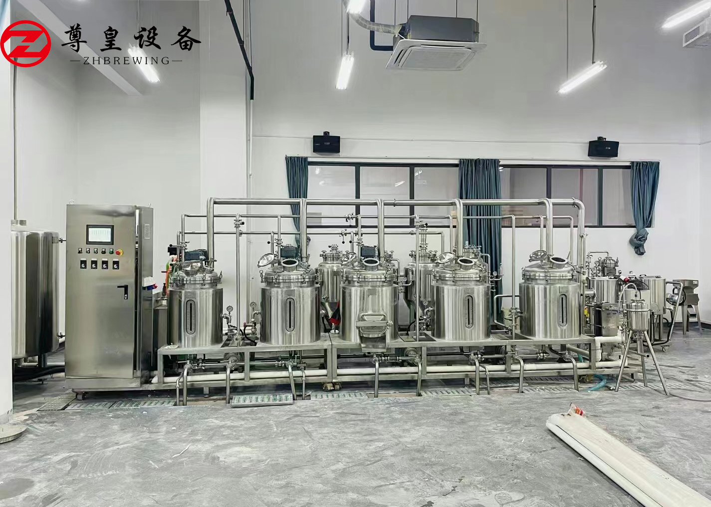 湄洲湾职业技术学院啤酒发酵设备